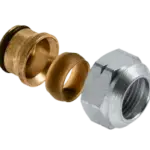 BONFIX Therm 209 aansluitset voor stalen buis 15 mm