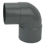 PVC HWA Bocht 90° grijs 60 M/VS