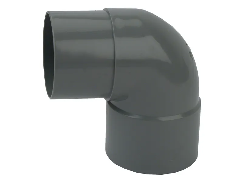 PVC HWA Bocht 90° grijs 60 M/VS - Image 2
