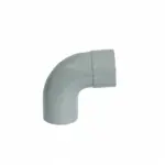 PVC HWA Bocht 90° grijs 70 M/S