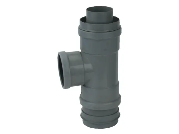 PVC HWA Regenpijpsifon grijs 80x110