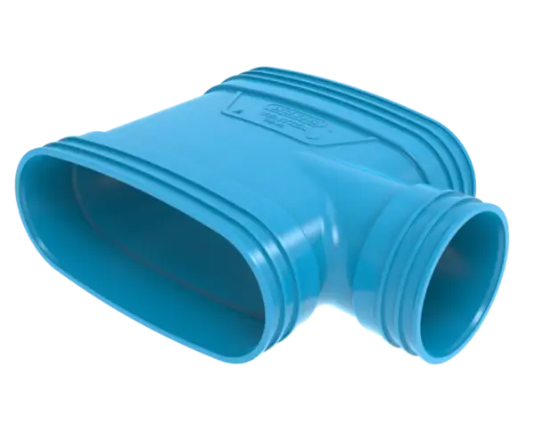 Wavin Ventiza T-stuk 195x80 3M