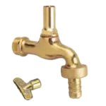 BONFIX Tapkraan messing 1/2" bu. incl. slangkop + sleutel