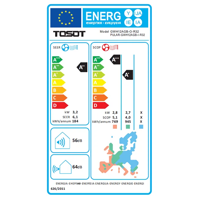 Tosot PULAR by GREE single split airco 6,1kW R32 (wifi) set - Image 9