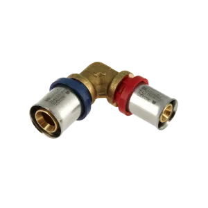 BONFIX Alu-pers verloopknie 20 x 16 mm