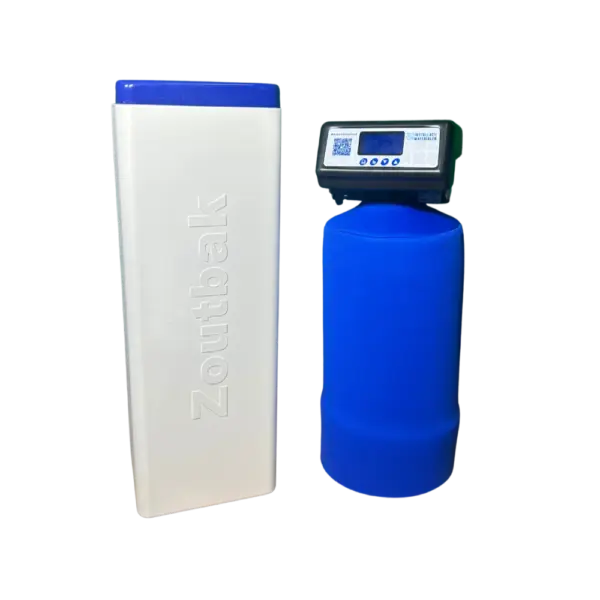 123InstallatieMaterialen - Duowaterontharder 15 liter inclusief zoutbak 60 en isolatiehoes