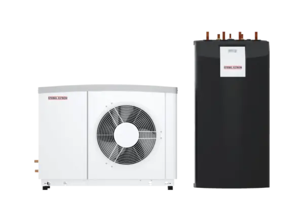Stiebel Eltron Warmtepompset met geintegreerde boiler van 178 liter (WPL 09 ACS classic compact Set 1.1)