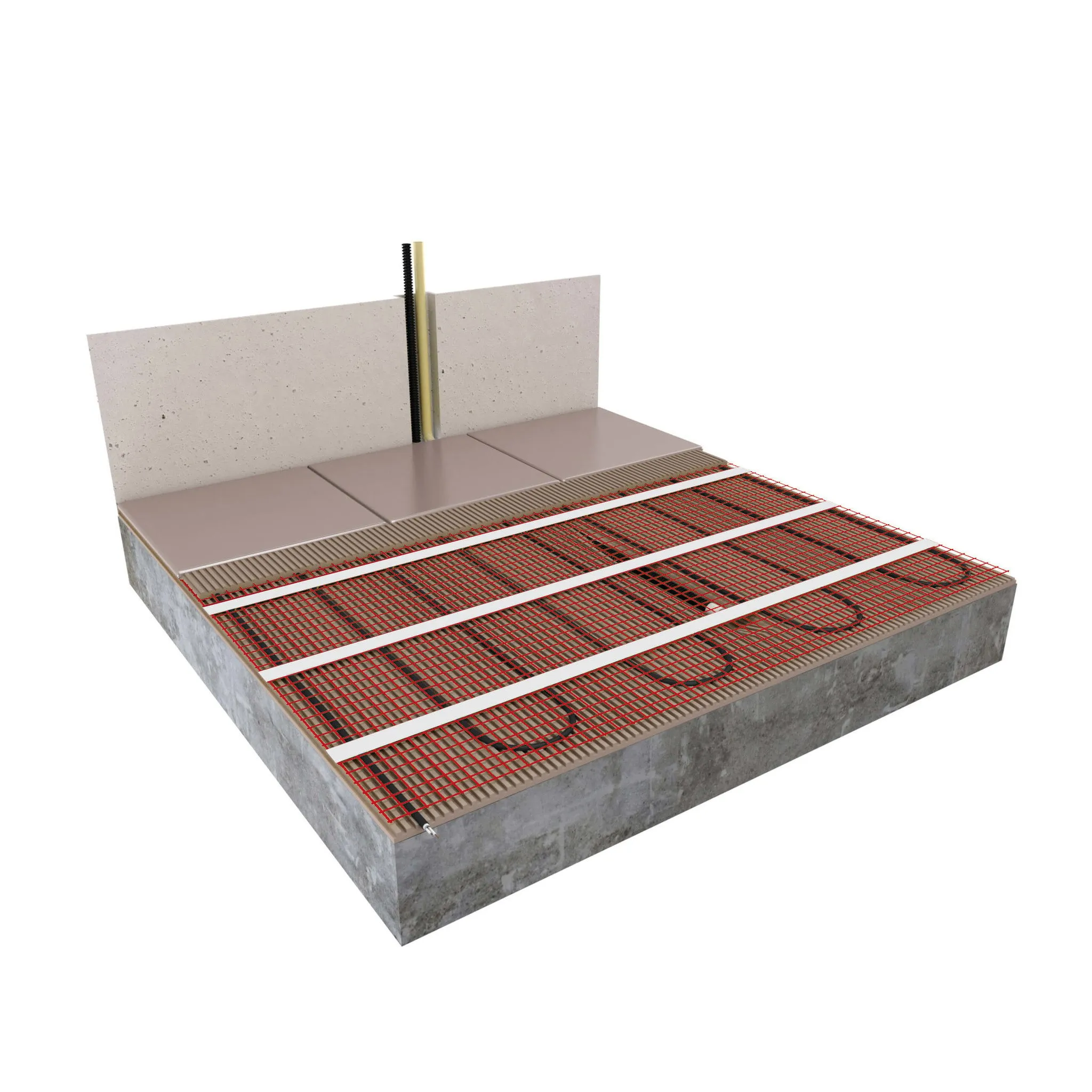 123Heat Vloerverwarmingsmat Set 10 m2- 1500 Watt incl. Wifi thermostaat - Image 6