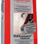 Compaktuna - FLEXcement - Premium Wit ( flexibele tegellijm ) 15KG C2TE S2 Wit