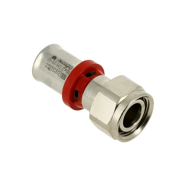 BONFIX Alu-pers 2-del kop. euroconus moer vertind ½" x 16 mm