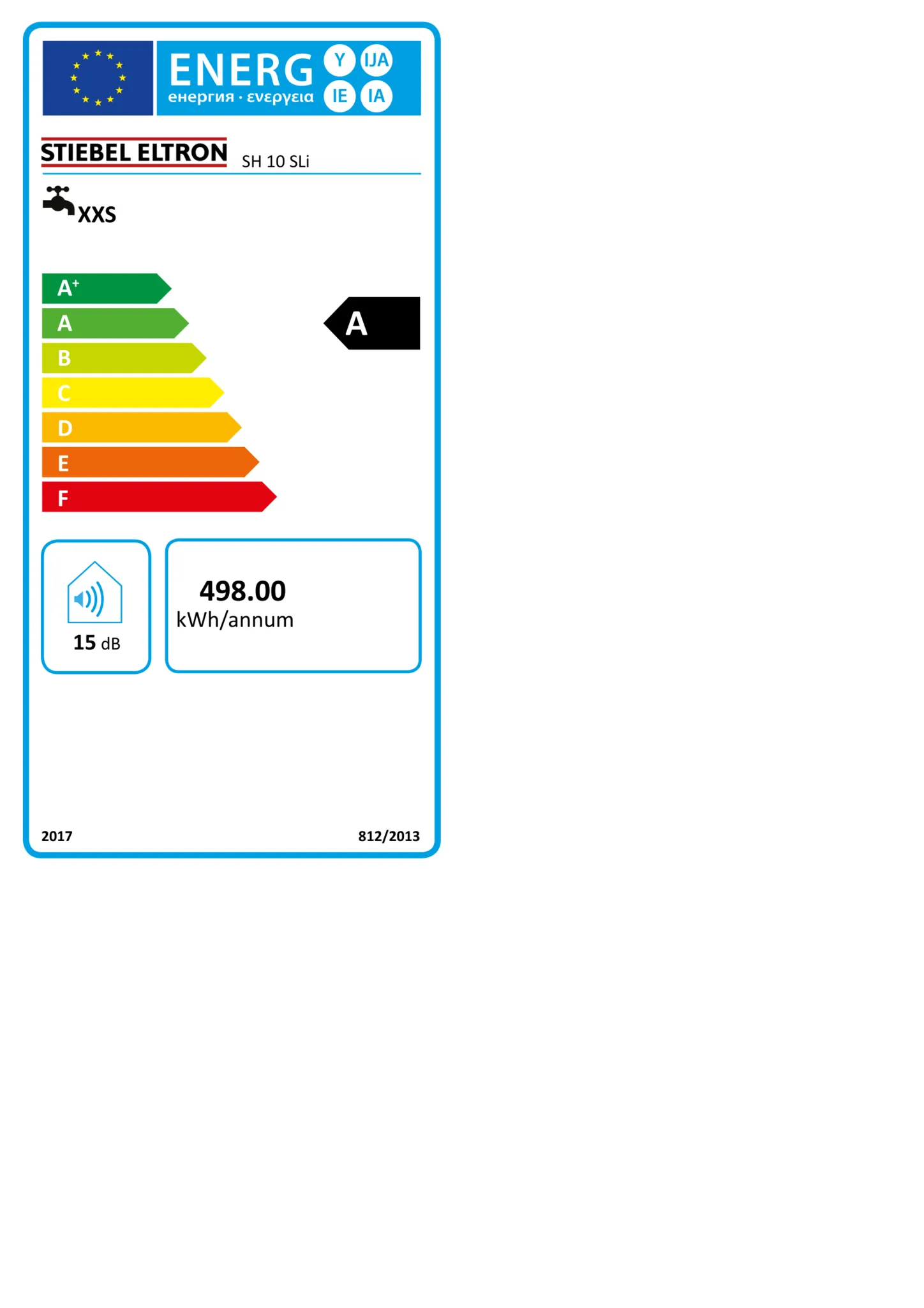 Stiebel Eltron SH Close-up keuken boiler 10 liter - Image 2