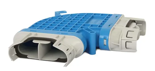 Vent-Axia Uniflexplus horizontale bocht 90° tbv flexibele slang 132x52