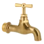 BONFIX Tapkraan messing met gladde uitloop 1/2" bu.dr.