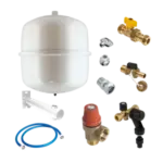 BONFIX CV Ketelaansluitpakket wit expansievat