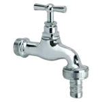 BONFIX Tapkraan verchroomd + kruk + wartel 3/4