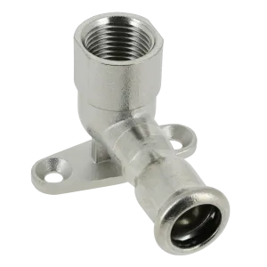 BONFIX M-press RVS-water muurplaat binnendraad