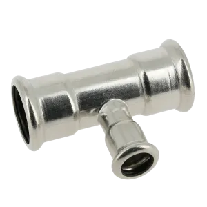 BONFIX M-press RVS-water T-stuk