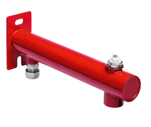 BONFIX Expansievatconsole 3 gats,voorgemonteerd vertind ROOD