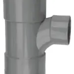 PVC Lijm Stroom T-Stuk 90° grijs 125X110 3M