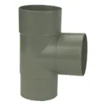 PVC HWA T-Stuk 90° grijs 70 M/VS