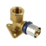 BONFIX Alu-pers 2001215 Muurplaat ½" binnendraad x 20 mm