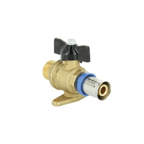 BONFIX-Alupers-Kogelkraan-12buitendraad-x-20-mm-5374 BONFIX Alu-pers Kogelkraan buitendraad