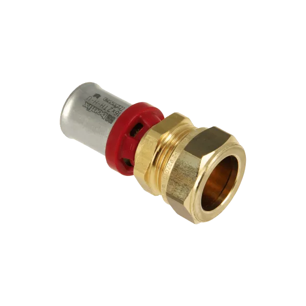 BONFIX Alu-pers Rechte koppeling knel