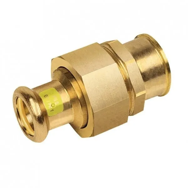 BONFIXX M-press roodkoper gas 3-delige koppeling