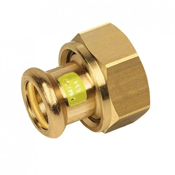 BONFIXX M-press roodkoper gas wartel koppeling vlakke afdichting