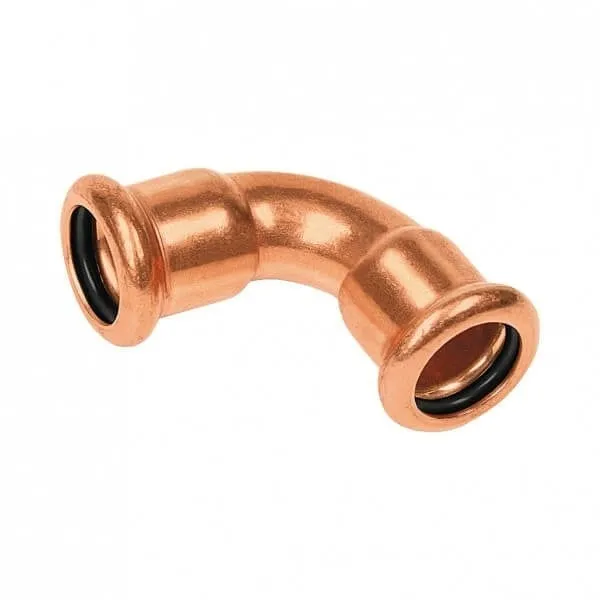 BONFIXX M-press roodkoper water bocht 90 graden