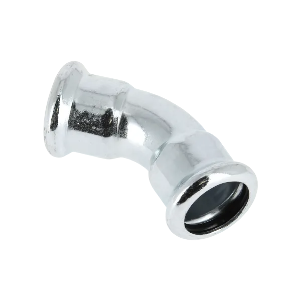 BONFIXX M-press staalverzinkt bocht 45 graden