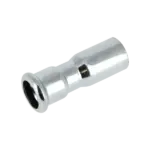 BONFIX M-press staalverzinkt insteek verloopkoppeling 15 x 12 mm