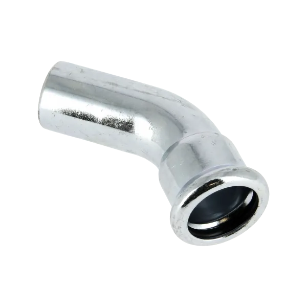 BONFIXX M-press staalverzinkt insteekbocht 45 graden