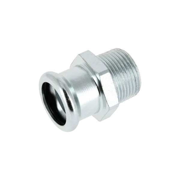 BONFIXX M-press staalverzinkt puntstuk buitendraad