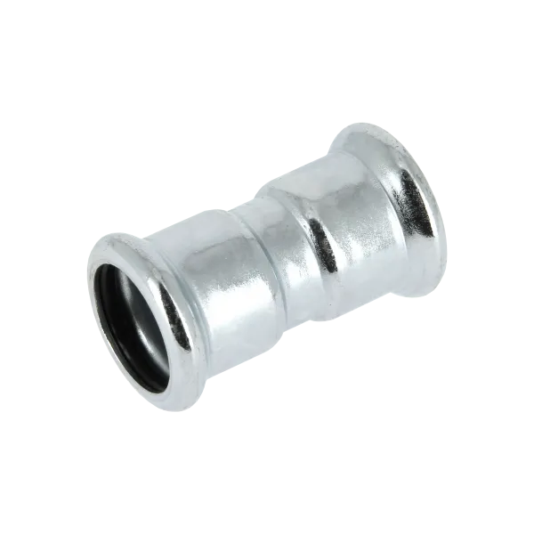 BONFIXX M-press staalverzinkt rechte koppeling