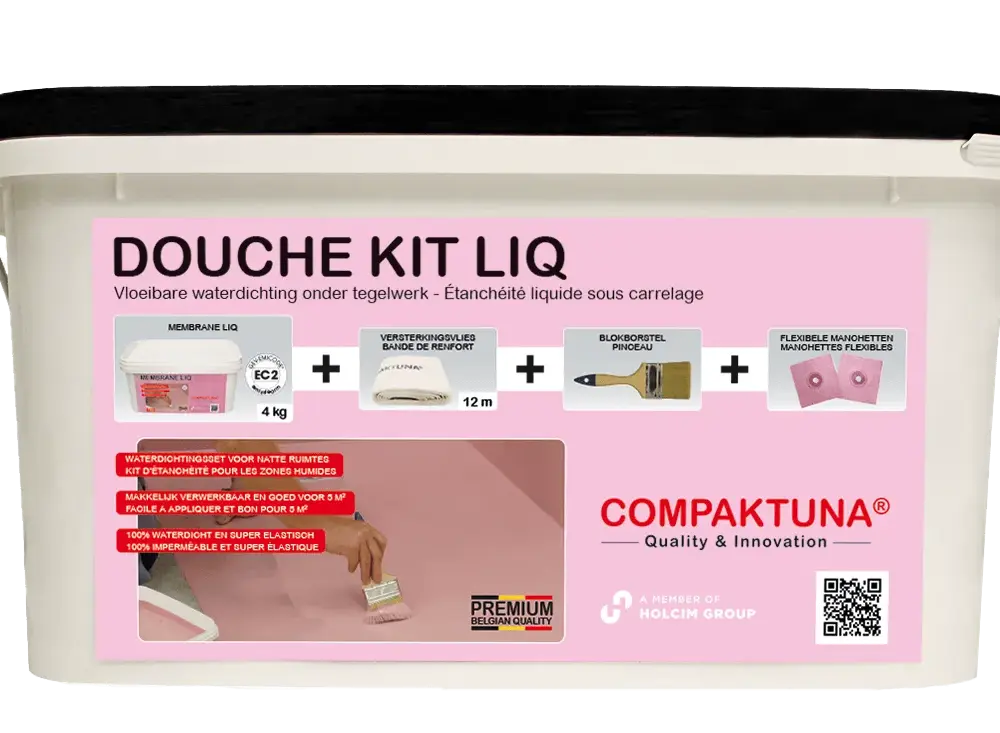 Compaktuna - Douche kit liq ( Waterafdichtingskit )
