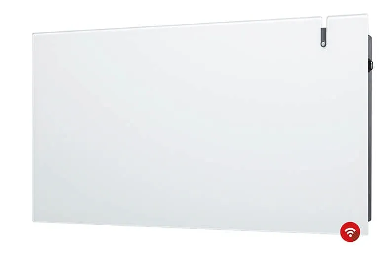 DRL E-Comfort Erea WiFi infrarood radiator Wit Glas