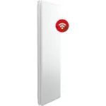 DRL E-Comfort Icon Wifi wit RAL9003 1500x450 1500W