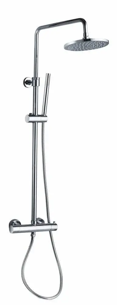Saniful-Doucheset-opbouw-thermostatisch-in-hoogte-verstelbaar-rond-20-cm-chroom-6037 Saniful Doucheset opbouw thermostatisch in hoogte verstelbaar rond 20 cm chroom