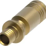 TECEflex aansluitadapter voor de hygiëne-box silicium brons 16 mm