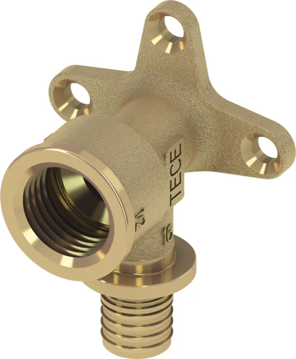 TECEflex muurplaat silicium brons