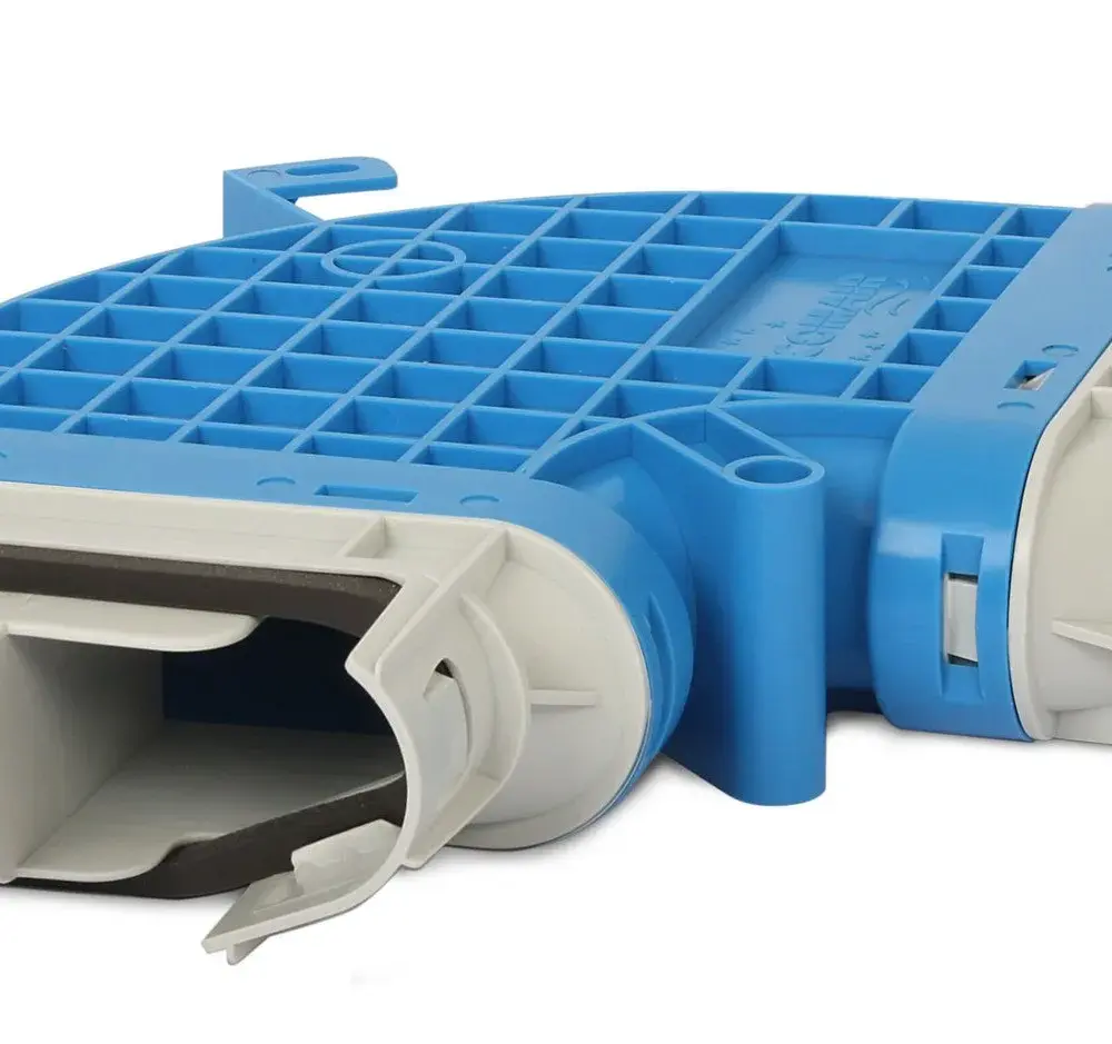 Vent-Axia Uniflexplus horizontale bocht 90° tbv flexibele slang132x52 180°