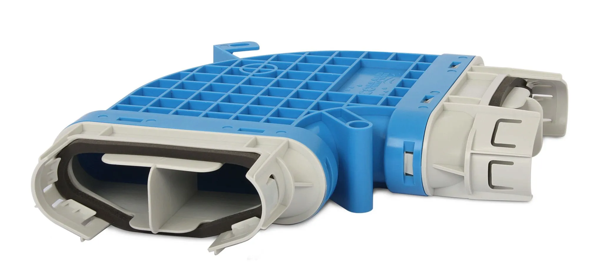 Vent-Axia Uniflexplus horizontale bocht 90° tbv flexibele slang132x52 180°