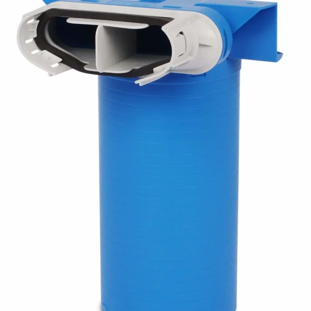 Vent-Axia Uniflexplus ventielcollector vlak 132x52 Ø125 H=250 180°