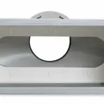 Vent-Axia Uniflexplus wandcollector achteraansluiting 1x Ø90 mm