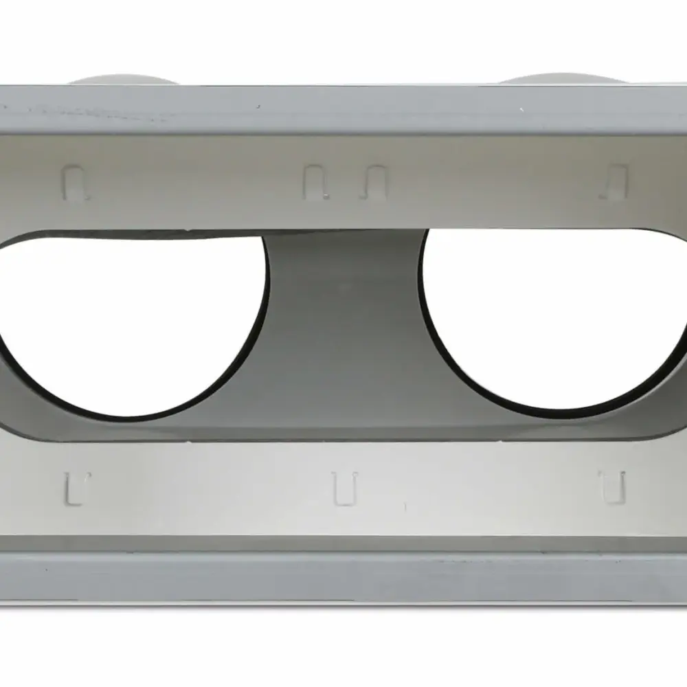 Vent-Axia Uniflexplus wandcollector achteraansluiting 2x Ø90 mm