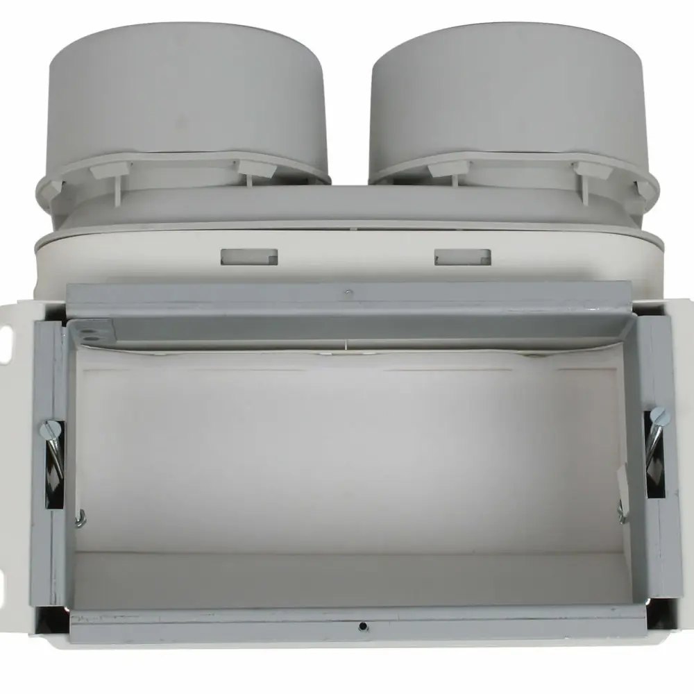 Vent-Axia Uniflexplus wandcollector bovenaansluiting 2x Ø90 mm