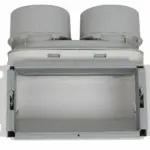 Vent-Axia Uniflexplus wandcollector bovenaansluiting 2x Ø90 mm