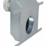 Vent-Axia Uniflexplus wand-ventielcollector excl. ventiel 1x Ø90 mm