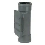 PVC Manchet Ontstop.+KD grijs 125 SN4 M/M